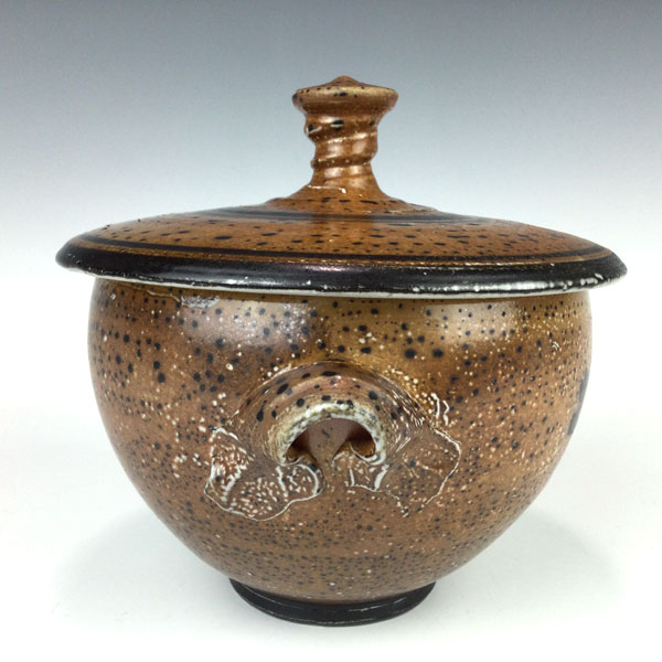 Pig Lidded Bowl by Terry Plasket - Image 3